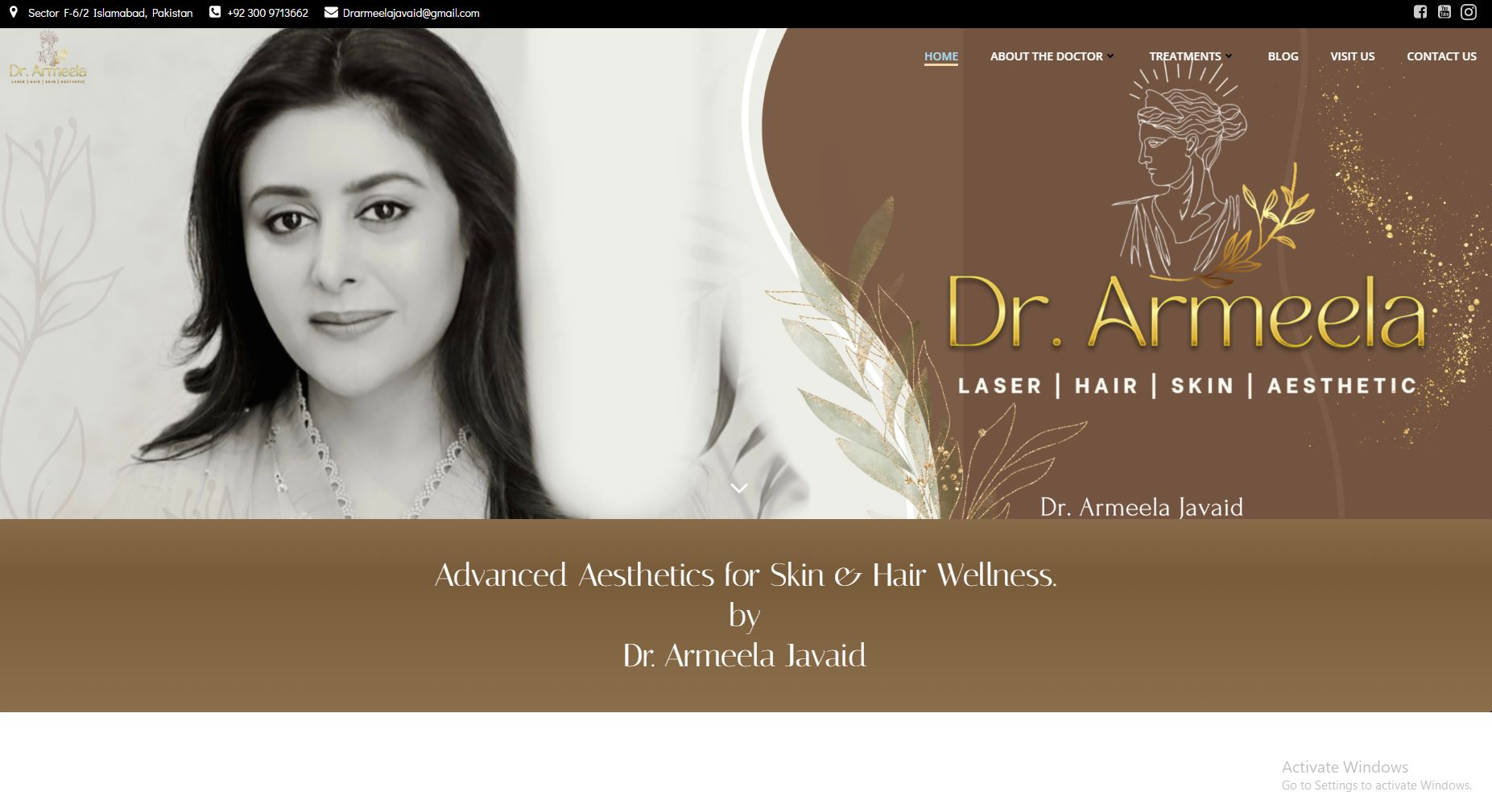 Dr. Armeela Website
